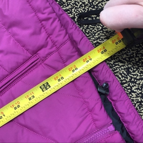 Schoffel Puffer Down Purple Jacket Sz XS Hoodless Full Zip Women’s - Picture 7 of 8